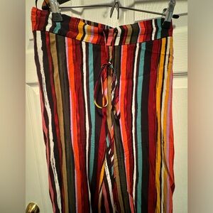 Free People set. Wide leg pants. Long halter top